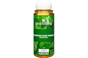‎ORIENTANA Orientana - Natürliche Haar-Therapie | Gotu Kola Jasmin & Kokosöl | Ayurvedisches Bio Haaröl | Ohne Silikon Und Parabene | Gegen Schuppen & Haarausfall | Naturkosmetik Für Haarwachstum - 105ml