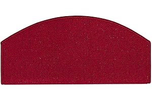 emmevi Tappeto Copri Gradini Salva Scalino Scala Adesivo Antiscivolo Mod. SALVAGRADINO DIS_ALEXA_B BORDEAUX