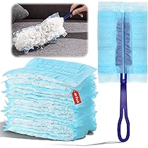 Ricariche Piumino Cattura Polvere Frogetu 32 Pezzi - Compatibili Con Swiffer, Con Manico E Asta