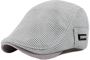 BIGOCO Gorra Boinas Caballero Plana para Hombre-Newsboy Casquillo Plano Sombreros- Gorra Vendedor de Periodicos Hombre-Gorras Irlandesa Ajustable Cabbie Trucker Gatsby Cap