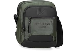 Pepe Jeans Bromley, Bandoleras, riñoneras, accesorios viaje, poliester, diferentes tamaños, Negro, verde, rojo, gris, poliéster. De Joumma Bags