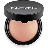 Note Cosmetics Baked Powder 02 Honey Warm Işıltılı Bitişli Highlighter Toz Y&uuml;z Pudrası