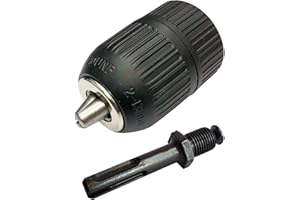 TERRYSHOP74 Mandrino automatico 2 13 mm sds plus per trapano avvitatore 1/2 pollice + Adattatore SDS PLUS. Filettatura M12