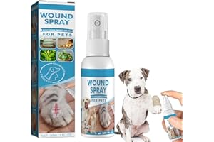 Cutiolly Haustier Wundspray,Wundpflege für Hunde Katzen,Pet Wound Spray,Wundheilungsspray,Katzen-Wundpflege,Haustier Reinigungsspray,für Wunden und Schürfwunden,Juckreiz,Linderung von Hunden,30ml