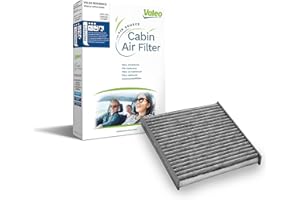 VALEO 715757 Filtro, Aria abitacolo PROTECT, Filtro anti polline al carbone attivo, Protezione contro il polline, la polvere, i batteri, i gas e i cattivi odori