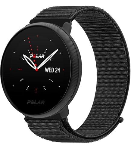 Vhbw Cinturino Ricambio Per Polar M600 - Silicone Nero, Lunghezza Regolabile 14,5-23 Cm, 26mm