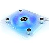 Eaxus® Refroidisseur convient à la PlayStation 4 - Support de ventilateur LED Compatible avec PS4, PS4 Pro et autres consoles