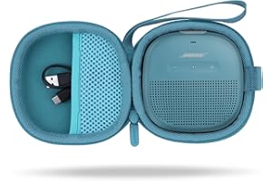 Lebakort Duro Caja Estuche Funda para Bose SoundLink Micro Altavoz Bluetooth (Azul Claro)