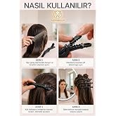 Transformacion 5'li Profesyonel Timsah Ağızlı Karbon Sa&ccedil; Pensi Toka Seti 718284