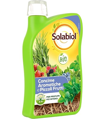Solabiol Concime Biologico Granulare 750g - Con Natural Booster Per Piante Fiorite E Acidofile - Confezione Doppia