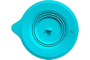 Kitty Professional Couvercle hermetique pour robot de cuisine résistant au lave-vaisselle | compatible avec les bols mélangeur Kitchen Aid 3 L, 4,3 L et 4,8 L, valve Airlock (Aquamarine)