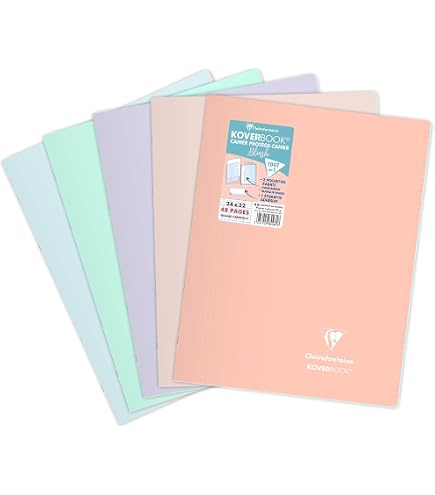 Cahier Conquérant Petits Carreaux 5x5 - 96 Pages, Format 24 X 32 Cm, Couverture Polypro Translucide Format 24x32 Cm Cahier Conquérant Petits Carreaux 5x5 - 96 Pages, Format 24 X 32 Cm, Couverture Polypro Translucide Format 24x32 Cm