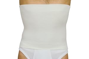 MANIFATTURA BERNINA Elan 500622 - Thermo-Wärmegürtel Bauchwärmer aus Merinowolle und Baumwolle Höhe 22