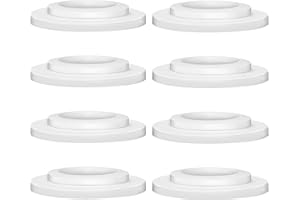 Maymom-Verschlussscheibe kompatibel mit Lansinoh Flaschenverschluss, Lansinoh Momma-Flaschen, Lansinoh-Pumpenteile, Lansinoh Signature Pro, Smartpump, Handmilchpumpe(8ct)