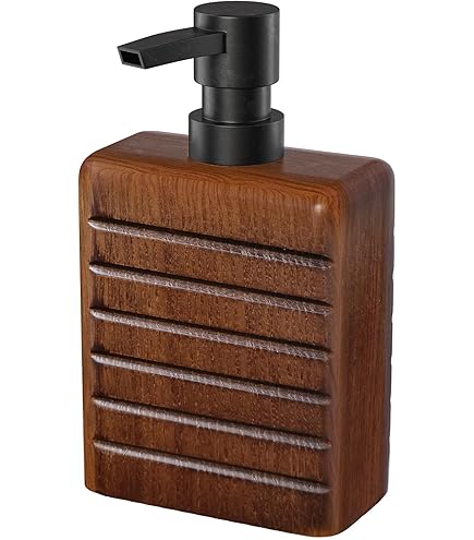 Distributeur De Savon En Grès Grège Osakan | Maisons Du Monde