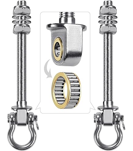 Crochets De Balançoire NAJDER Avec Lien Et Boulons M10 X 200 Mm, Crochets De Plafond