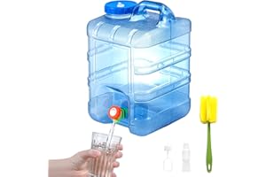Trintion Camping Water Container with Tap Portable Camp Water Carrier Bucket BPA-Free Water Storage Tank for Outdoor Camping Fishing Party Van RV