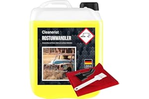 DIE SEIFENBLASE Cleanerist - Transformador de óxido de 5 litros con boquilla, eliminador de óxido, protección contra la corrosión, ácido fosfórico