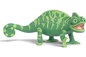 schleich DIE Schule DER MAGISCHEN Tiere | Caspar 14911 | Tierfigur Chamäleon mit Glitzer aus dem Film | detailgetreue Sammelfiguren | Geschenk für Kinder & Sammler | ab 3 Jahre | 10 x 5 x 6 cm