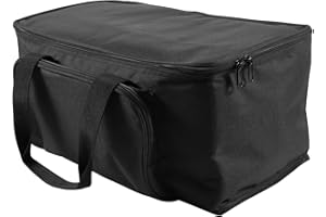 GdjRttk Par LED Borsa Capacità per 4 pezzi Par LED, Luci Borsa con 4 Divisori Rimovibili