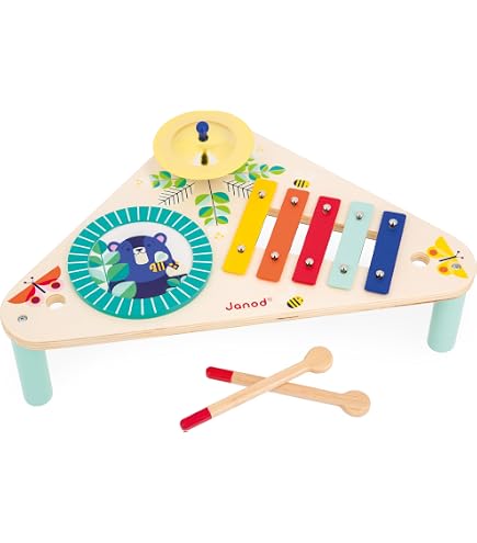Instruments de musique en bois, jouets éducatifs Montessori, carillon éolien, ensemble de batterie pour enfants avec Xylophone, jouets musicaux pour tout-petits, cadeaux  26