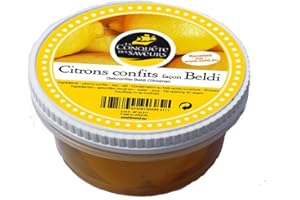 Citron confit façon beldi 220 gr (pour plats salés)