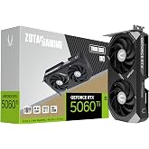 ZOTAC Oyun GeForce RTX 5060 Ti 16GB Twin Edge OC DLSS 4 16GB GDDR7 128-bit 28 Gbps PCIE 5.0 Oyun Grafik Kartı, IceStorm 2.0 S