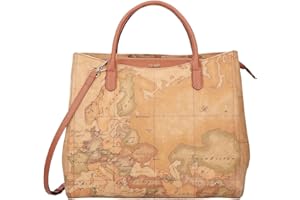 Alviero Martini Prima Classe BORSA DONNA borsa 3 tasche con tracolla geo classic