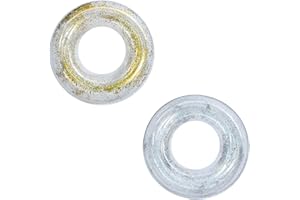 COSORO Schwimmring mit Glitzer für Kinder Erwachsene Teenagern,70/90cm Schwimmreifen Aufblasbar Ring,Pool Ring Aufblasbar Schwimmen Rings für Mädchen Jungen Schwimmbad Wasser Outdoor Spielzeug Party Zubehör
