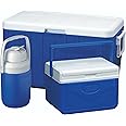 Coleman Poly-Lite Ice Box, Large Cooler Box with 45 Liter Capacity, PU Full Foam Insulation, Cools up to 2 Days; Portable Chiller icebox, Perfect for Travelling, Camping, picnics and Festivals