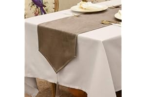BALCONY & FALCON Table Runner, Kitchen Runner Waterproof Table Runner Modern Stain-proof Table Runner for Furniture with Tassel for Home Christmas Party Restaurants Table Runner