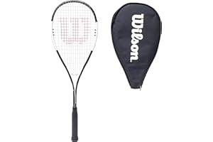 Wilson Hammer Impact Raquette de squash avec housse de tête Wilson