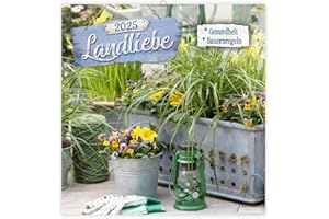 Trötsch Broschürenkalender Landliebe 2025: Wandplaner