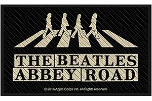 The Beatles Abbey Road Crossing Logo Band Iron Sew On Patch Badge Official