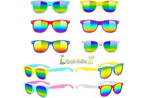 SULOLI 6 Paires Lunettes de Soleil Enfant-Polarisées Lunettes de Soleil Protection solaire UV400 pour Fille Garçon 6-12 ans