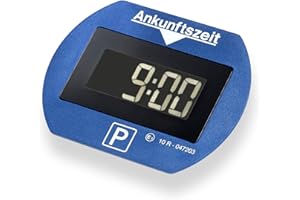 Park Lite w Pełni Automatyczna Tarcza Parkingowa z Dopuszczeniem do Użytku w Niemczech, Niebieski