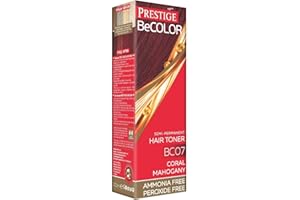 VIP'S PRESTIGE Vips Prestige - Teinture semi-permanente BeColor Acajou Corail BC07, sans ammoniaque et sans peroxyde