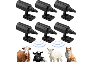 Lotbun 6er-Pack Wild Warner Ultraschall - Effektive Tierabwehr für Autos, Hirschpfeifen & Wildpfeifen