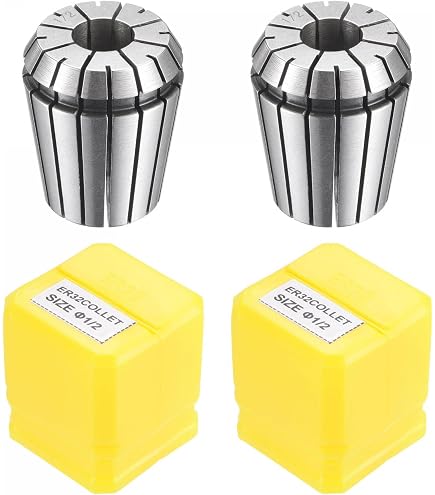 2 Pinces ER32 Sourcing Map - 6mm - Pour CNC Gravure - Acier Ressort