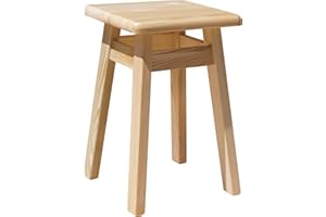 k koma Tabouret SCHEMEL en bois de pin massif (pin laqué)