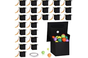 FORMIZON Cajas de Dulces de Graduación Gorro, 25 Piezas Caja de Regalo en Forma de Gorro de Graduación, Caja de Caramelos con Borlas, Cajas de Graduación Gorro para Regalos de Fiesta de Graduación