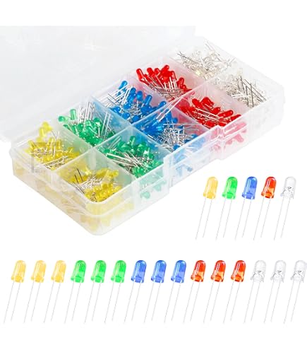 20x 5mm LEDs Mit Kabel – Fertig Verlötet, 12V, Superhell, Perfekt Für DIY-Projekte & Modellbau