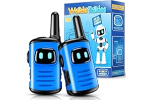Adeokay Talkie Walkie Enfants, Jouet Garcon 3 4 5 6 7 8 Ans Cadeau 3-10 Ans Jeux Exterieur Garcon 3-12 Ans Talkie-Walkie Cadeau Pâques Enfant