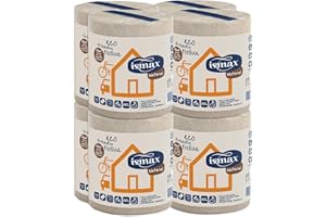 Papel Secamanos Cocina Rollo Multiusos 69 metros Eco Reciclado 300 servicios - 2 Capas Bobina Absorbente Ecologico EXTRA XXL 