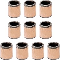 Kozelo Lot De 2 Manchons De Roulement à Bride En Bronze [alésage