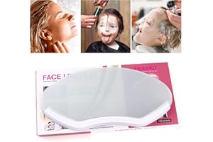EBANKU 100PCS Microblading Shower Face Shields Visors, Disposable Face Shields Makeup Eye Shield for Hairspray Salon Supplies and Eyelash Extensions Eye Eyelid Surgery Aftercare
