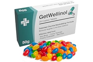 JOYFUL CLAN Get Well Soon Gifts for Women, Funny Prank Pill Box with Candy, Thinking of You Care Package for Sick Friends, Self Care Gift Box, Feel Better Recovery Gifts, Sending Hugs After Surgery for Men