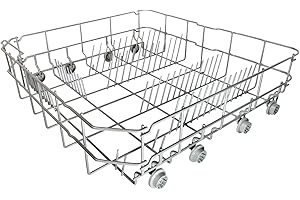 2025 Upgraded D.I.Accessa Geschirrspüler Untere Geschirrkorbbaugruppe Ersatz für Midea Gorenje Samsung Geschirrspüler