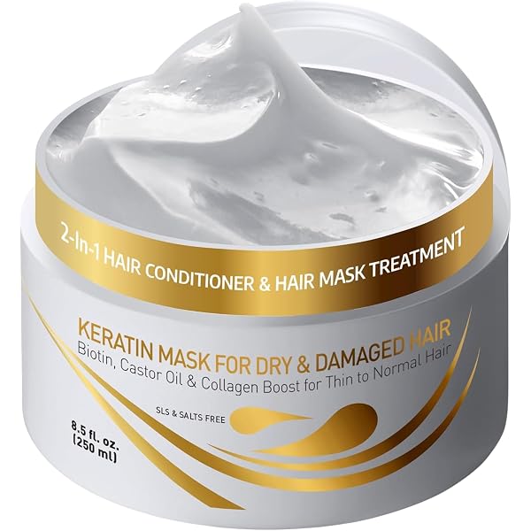 JOANNA Keratin Conditioner – Intensive Haarkur Für Geschädigtes, Trockenes Haar (200g)