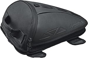 Held Tenda 2 Motorrad Hecktasche und Tankrucksack - Vielseitige Tanktasche mit verstellbaren Schultergurte - 6L Volumen, Nylongewebe, 100% Wasserdicht durch Regenhaube, Schwarz